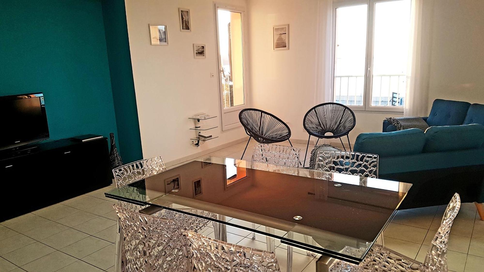 Appartement 2 Terrasses Face Mer De 100M2 แซ็งต์-โฟลร็องต์ ภายนอก รูปภาพ
